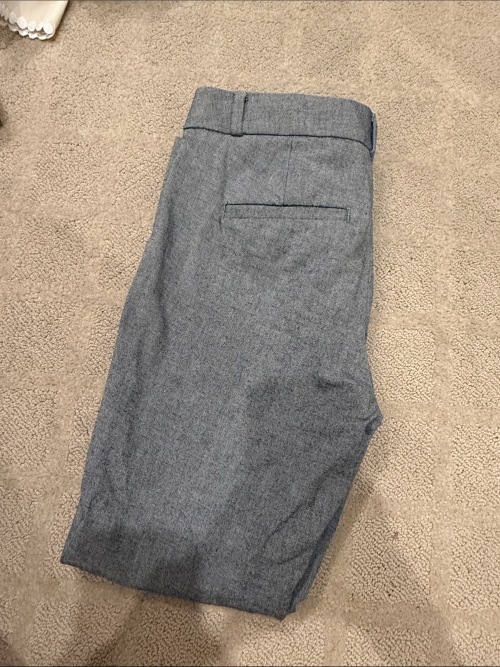 Banana Republic Gray Cropped Ankle Pants